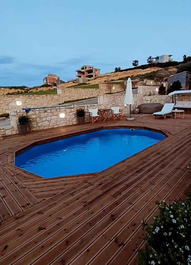 Pamela'S House "Private Pool And Spa" Karteros Exterior foto